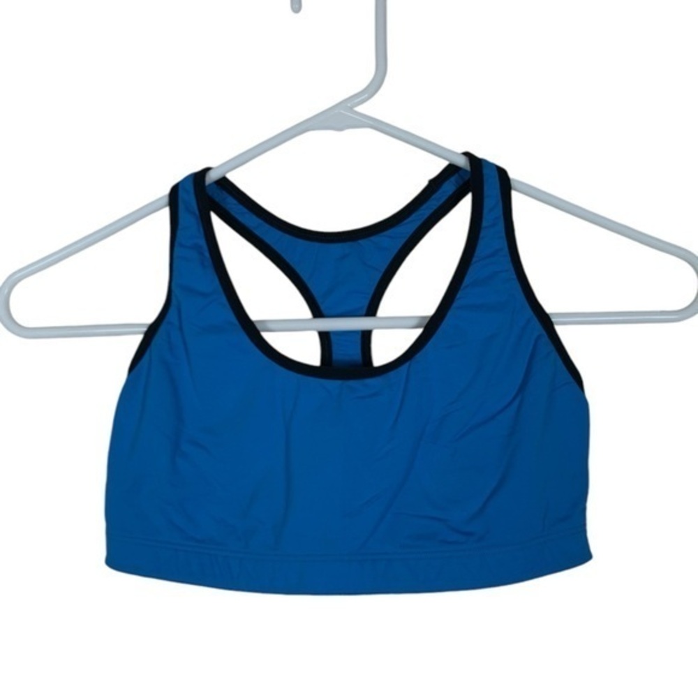 Victoria’s Secret Blue PINK Yoga Sports Bra Size Small EUC #VEG-0283